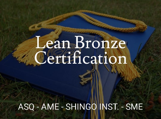 Lean Bronze Certification